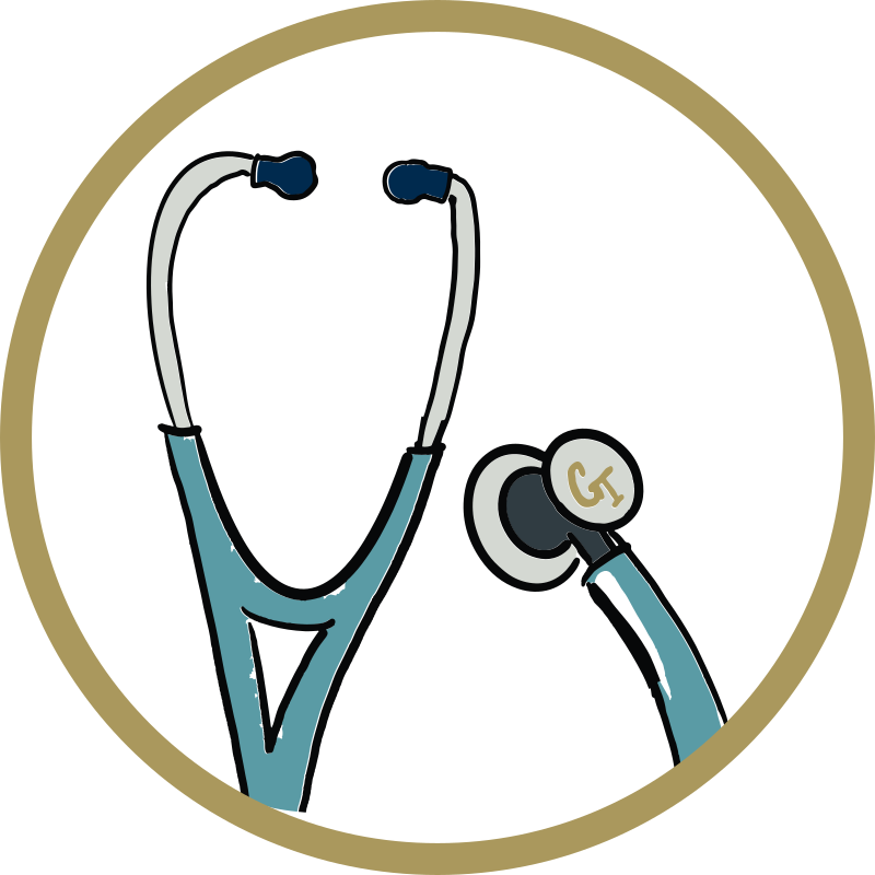 Artwork of stethoscope